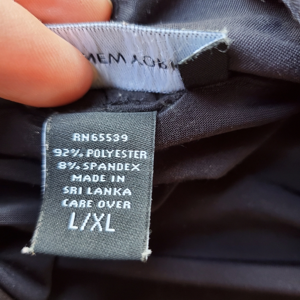 Jones New York Black Santiny Robe - Picture 6 of 6